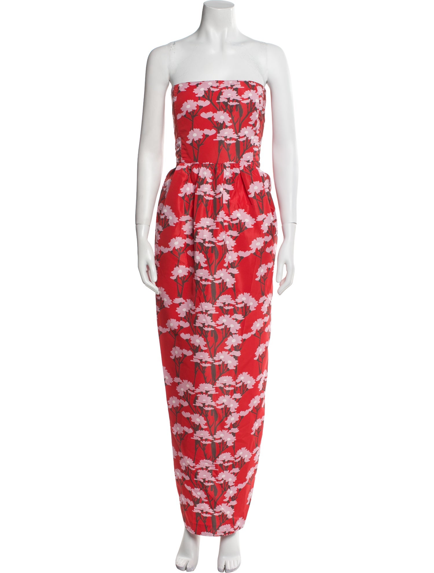 Bernadette Floral Print Long Dress