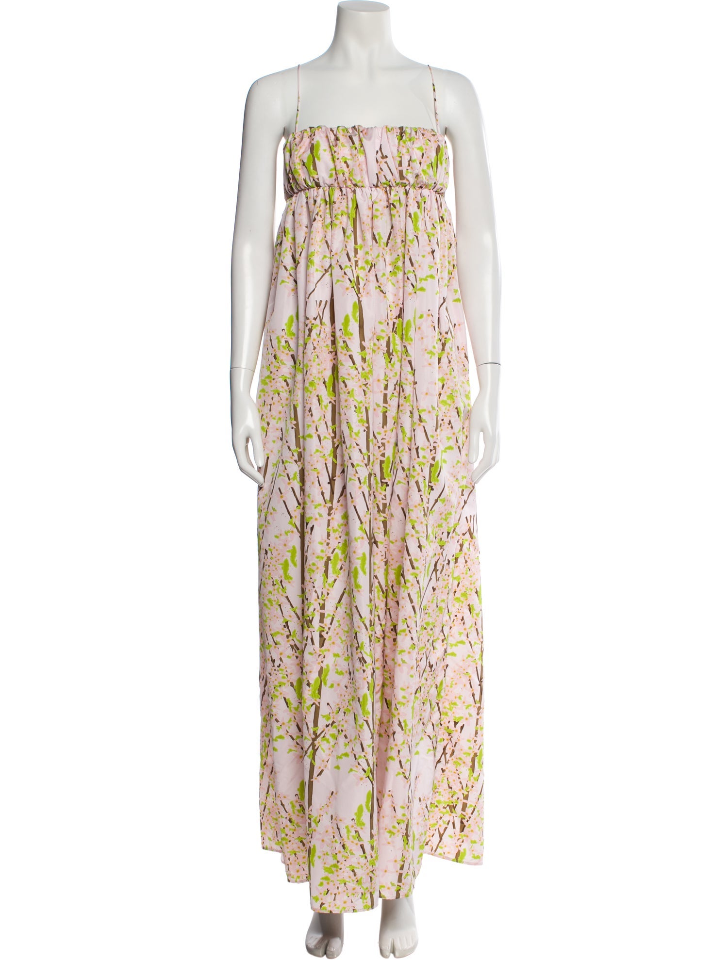 Bernadette Floral Print Long Dress w/ Tags