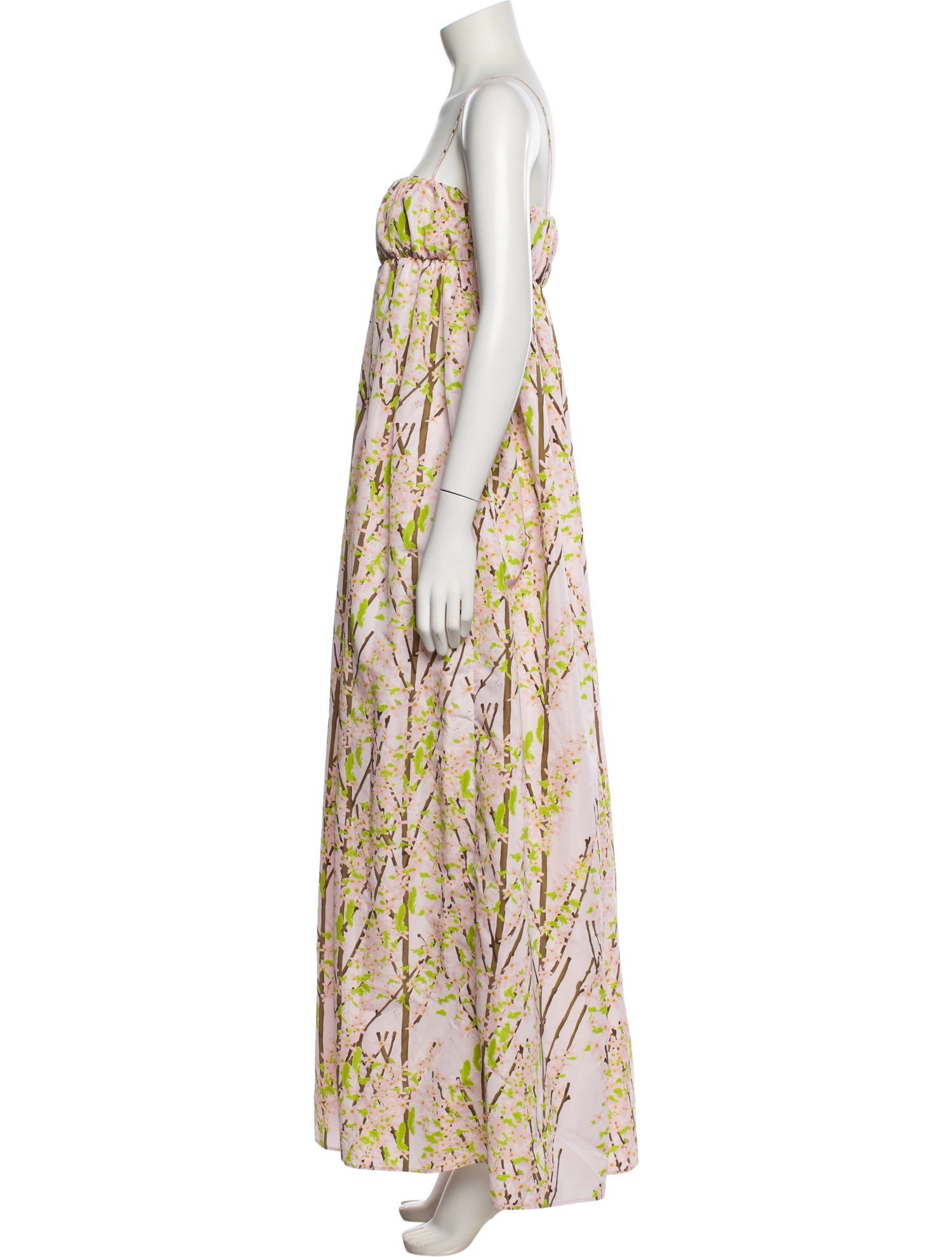 Bernadette Floral Print Long Dress w/ Tags