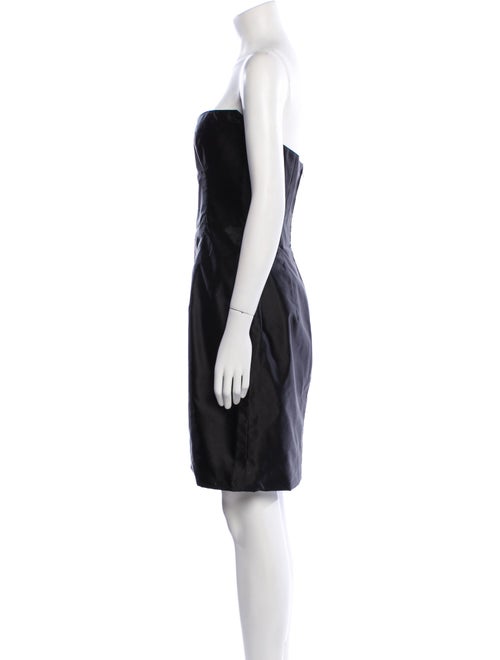 Bernard Perris Strapless Mini Dress