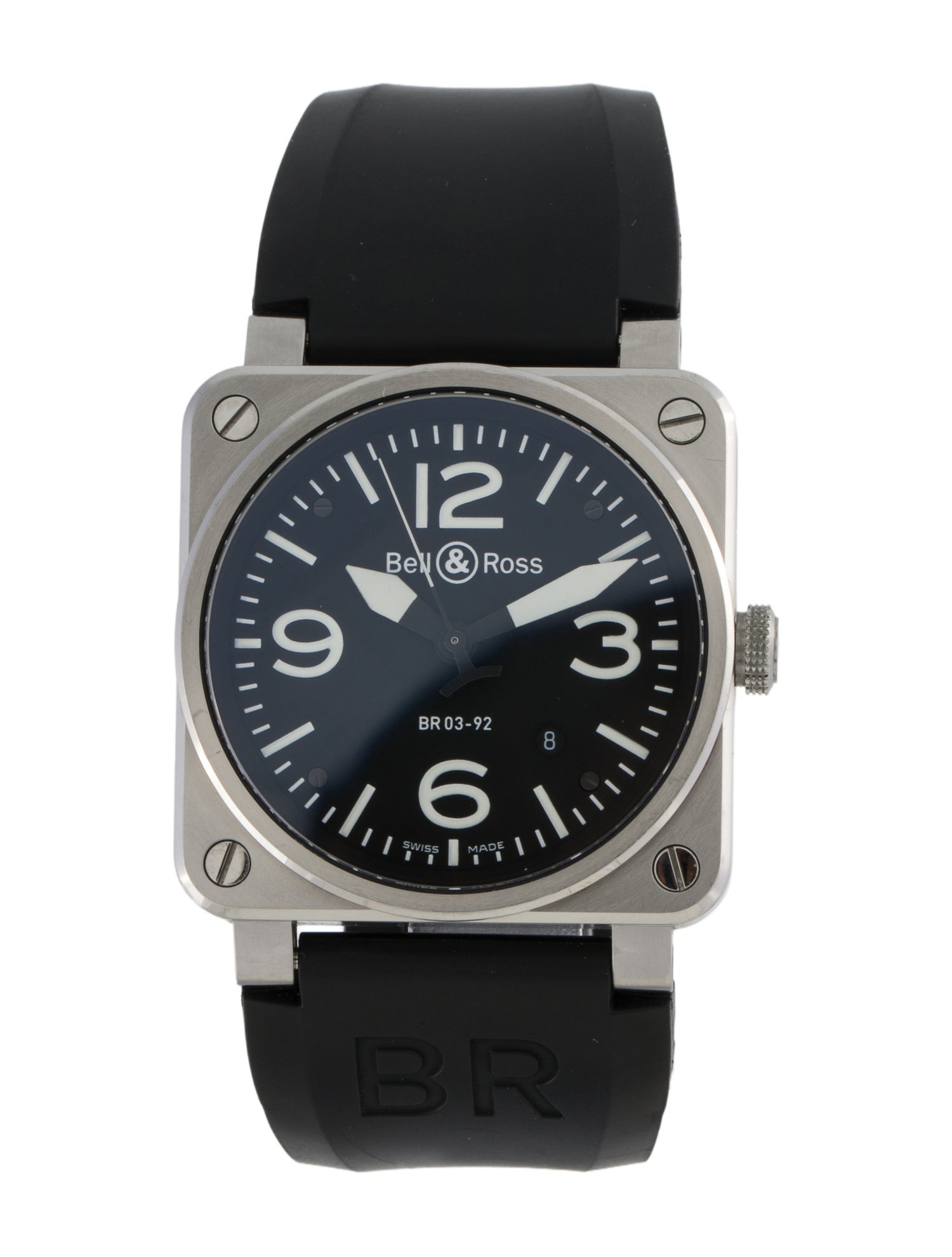 Bell & Ross BR 03-92 Black Steel Watch
