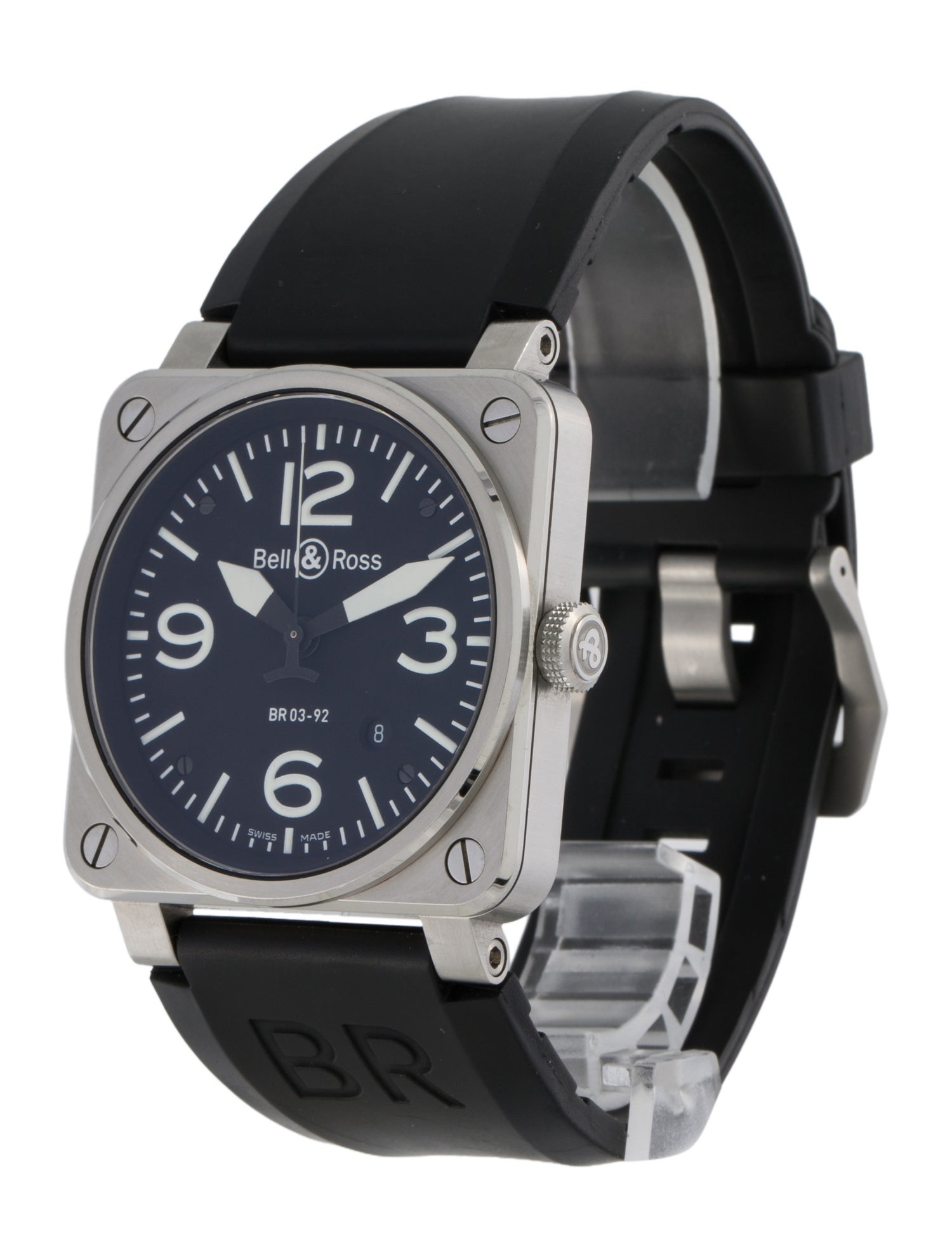 Bell & Ross BR 03-92 Black Steel Watch