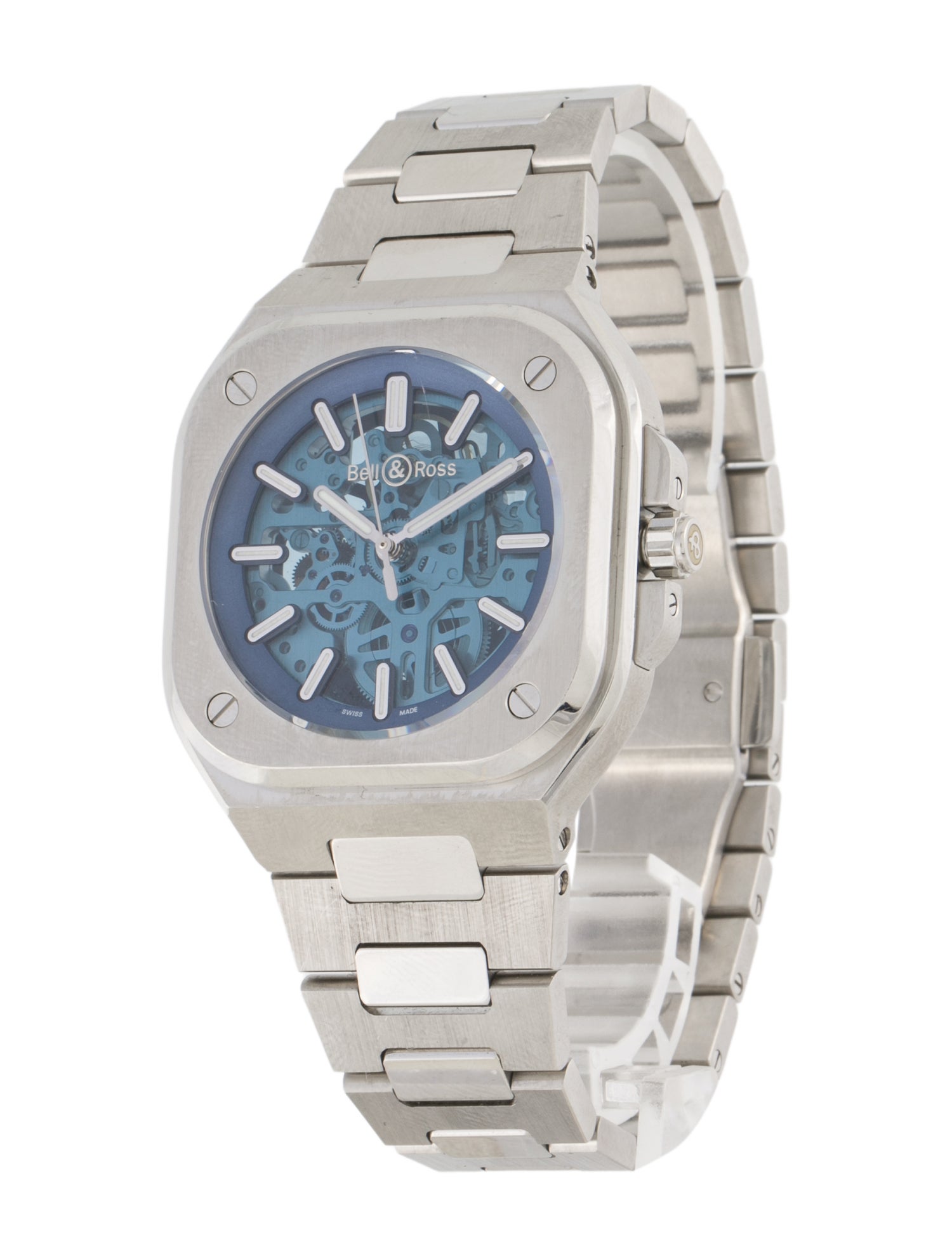Bell & Ross BR 05 Skeleton Blue Watch