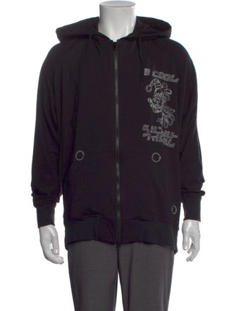 Bernhard Willhelm Graphic Print Crew Neck Cardigan