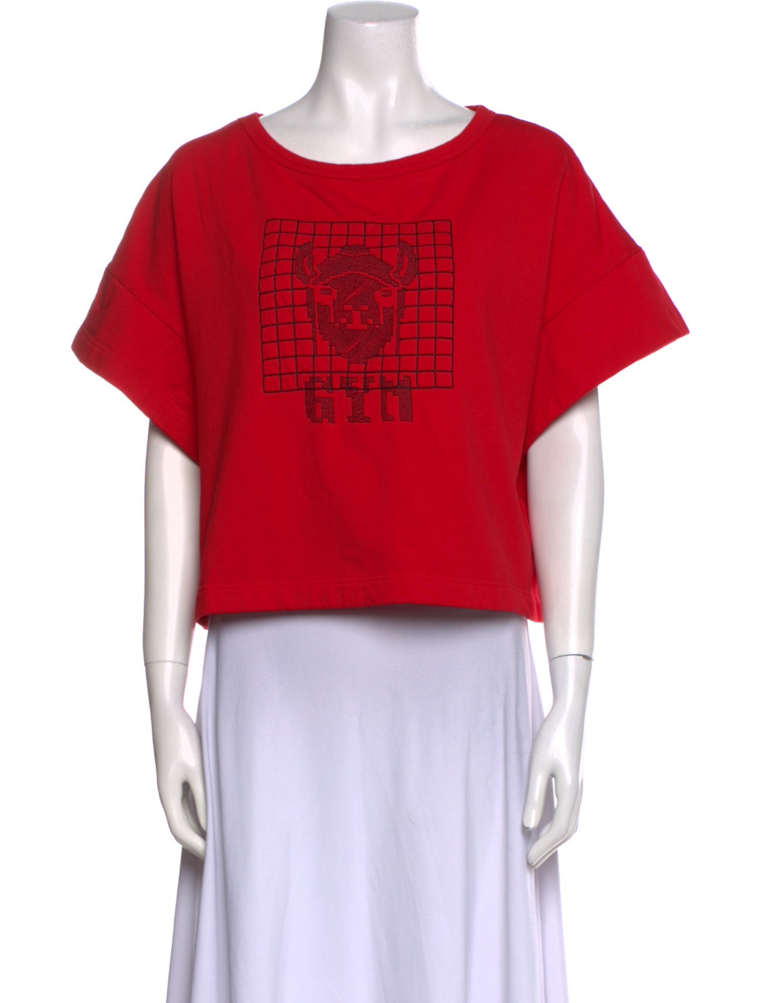 Bernhard Willhelm Graphic Print Crew Neck T-Shirt w/ Tags