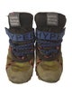 Bernhard Willhelm Canvas Printed Hiking Boots