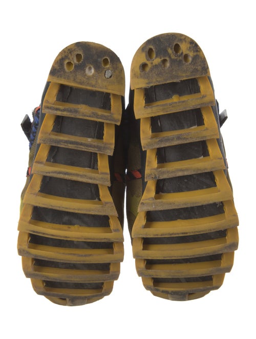 Bernhard Willhelm Canvas Printed Hiking Boots