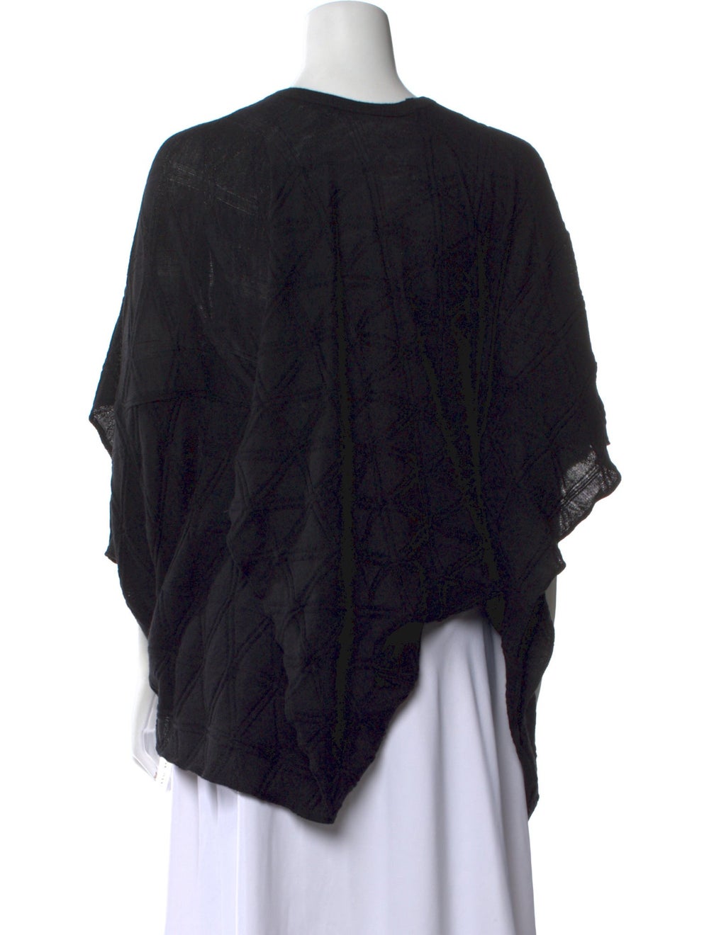 Bernhard Willhelm Wool Pullover Black Printed Thr… - image 3