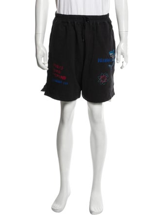 Bernhard Willhelm Graphic Print Jogger Shorts