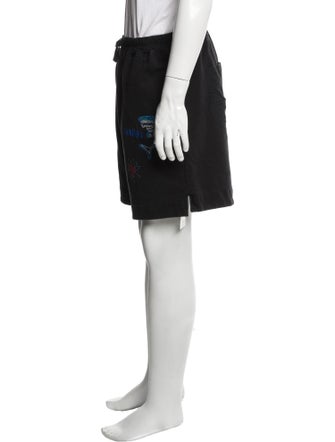 Bernhard Willhelm Graphic Print Jogger Shorts