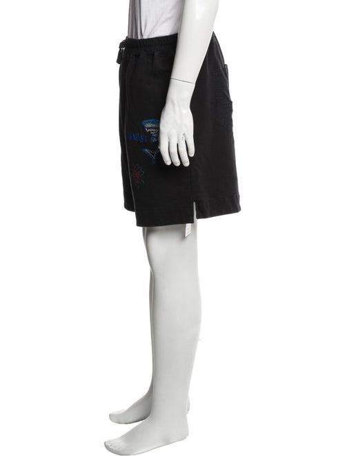 Bernhard Willhelm Graphic Print Jogger Shorts