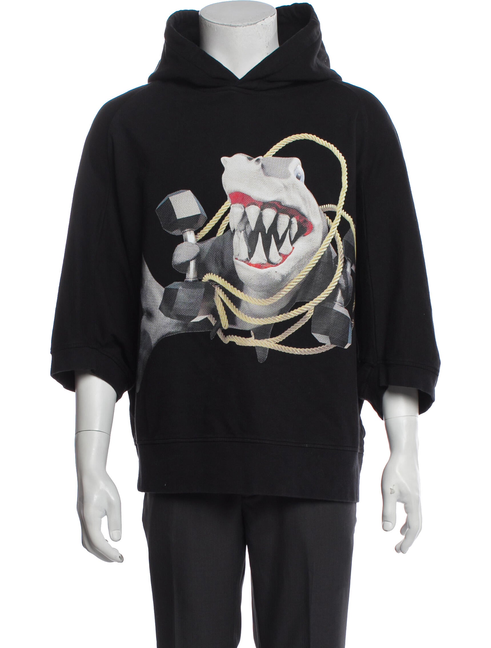 Bernhard Willhelm Graphic Print Crew Neck Hoodie