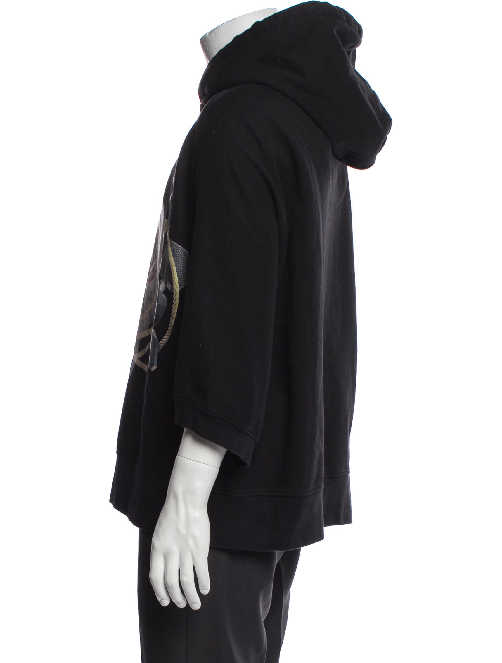 Bernhard Willhelm Graphic Print Crew Neck Hoodie