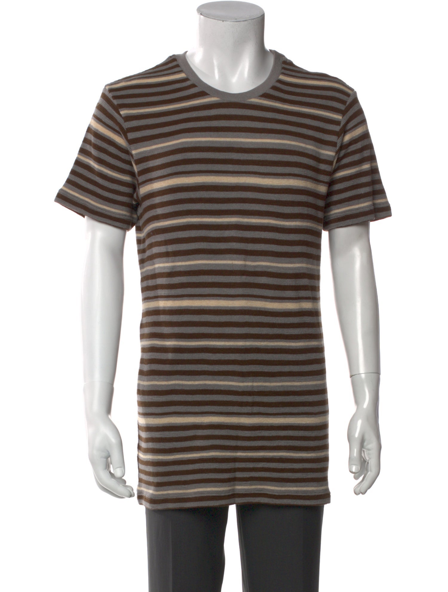 Bernhard Willhelm Striped Crew Neck T-Shirt