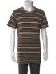 Bernhard Willhelm Striped Crew Neck T-Shirt