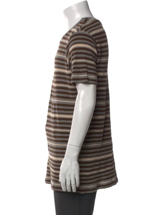 Bernhard Willhelm Striped Crew Neck T-Shirt
