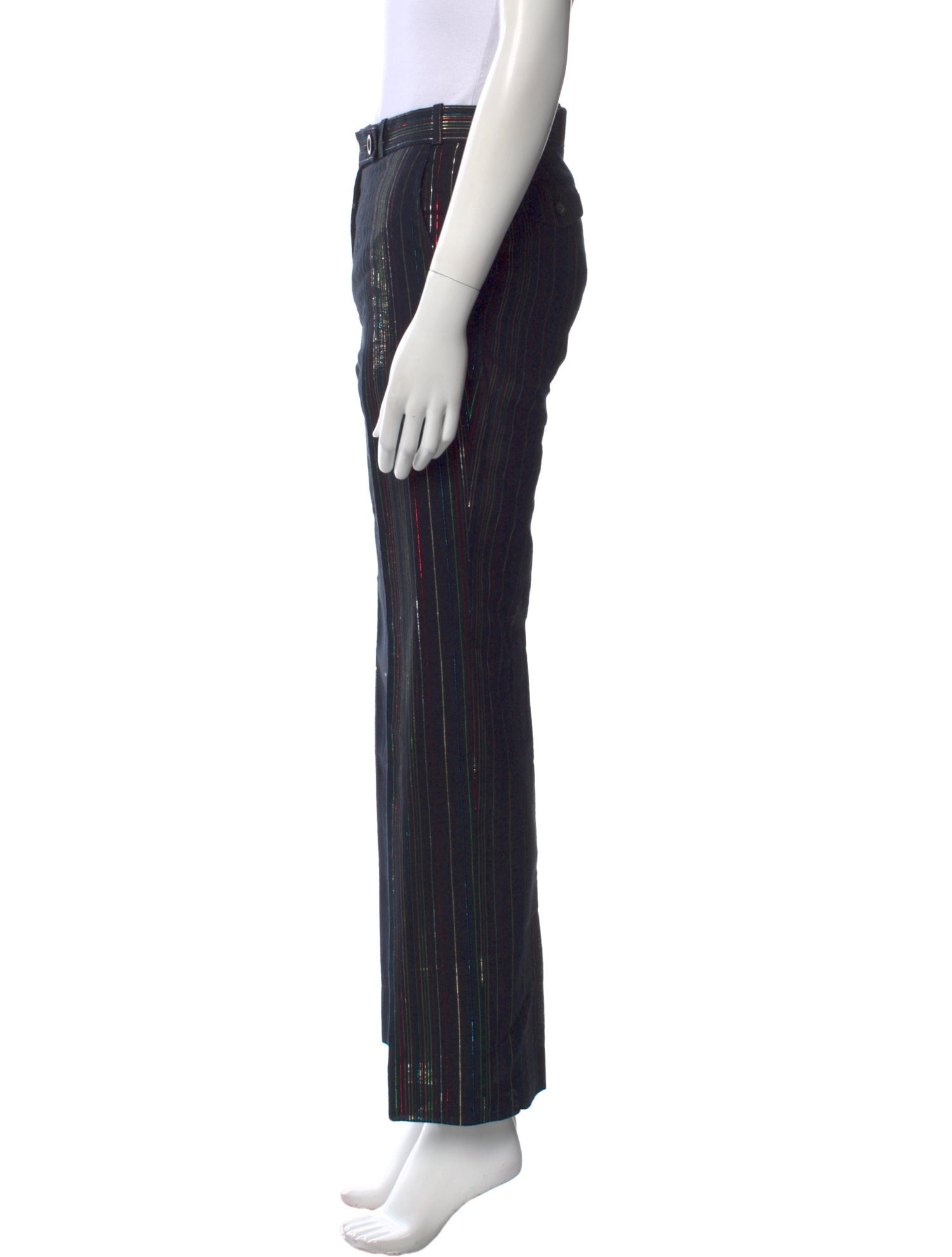 Bernhard Willhelm Striped Straight Leg Pants