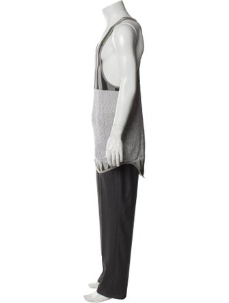Bernhard Willhelm Printed Scoop Neck Tank