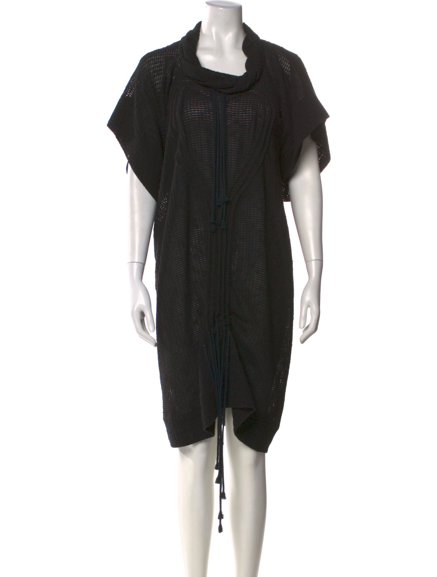 Bernhard Willhelm Cowl Neck Knee-Length Dress