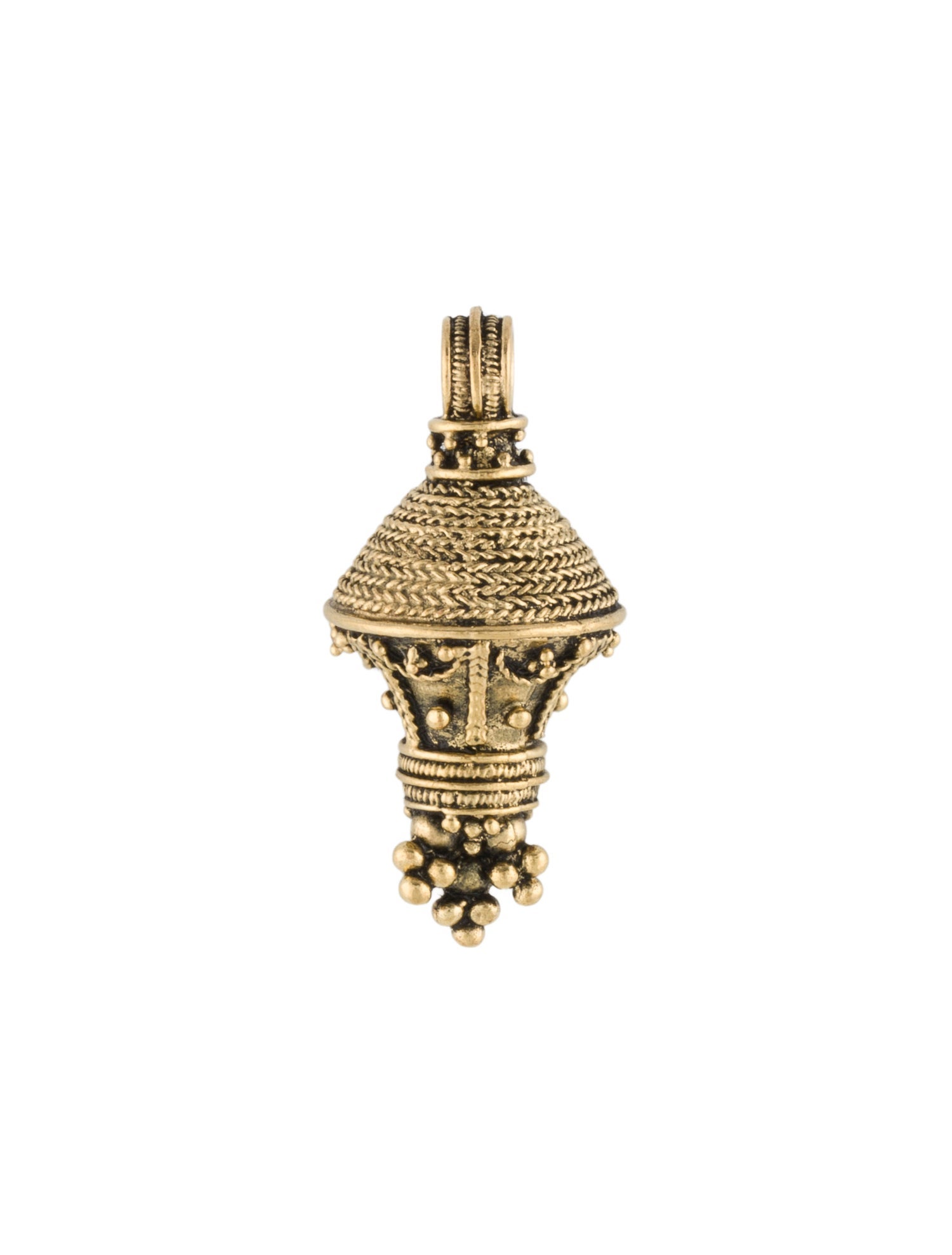 David Andersen 18K Berlok Amulet Pendant