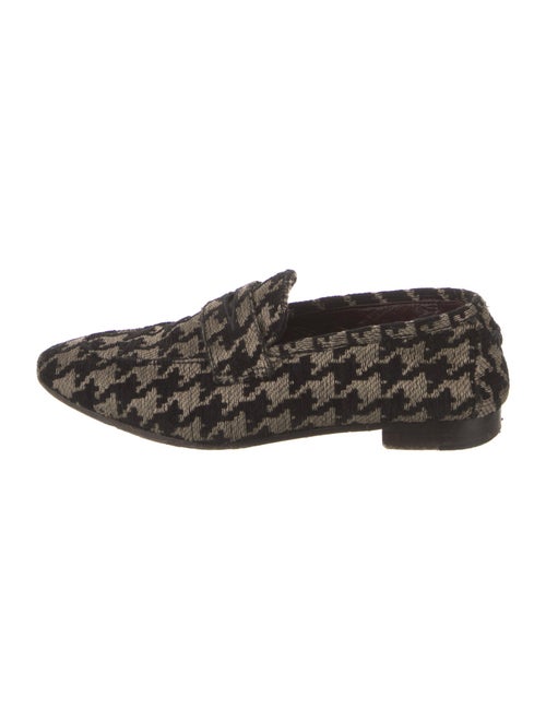 Bougeotte Houndstooth Print Loafers