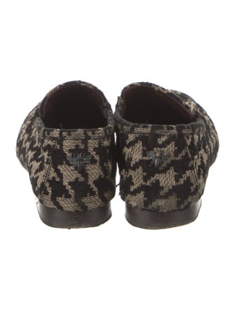 Bougeotte Houndstooth Print Loafers