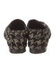 Bougeotte Houndstooth Print Loafers