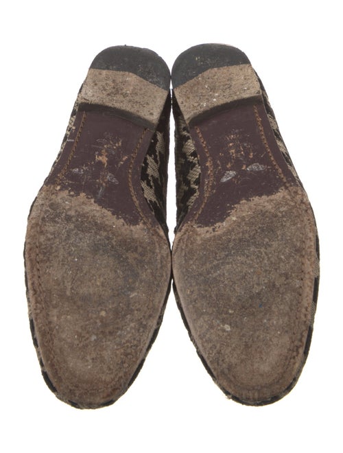 Bougeotte Houndstooth Print Loafers