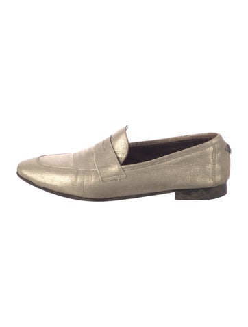 Bougeotte Flats Leather Loafers 8.5