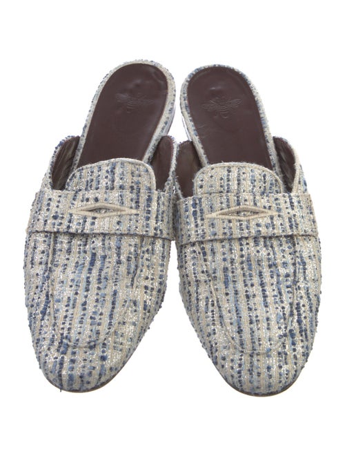 Bougeotte Tweed Tweed Pattern Mules