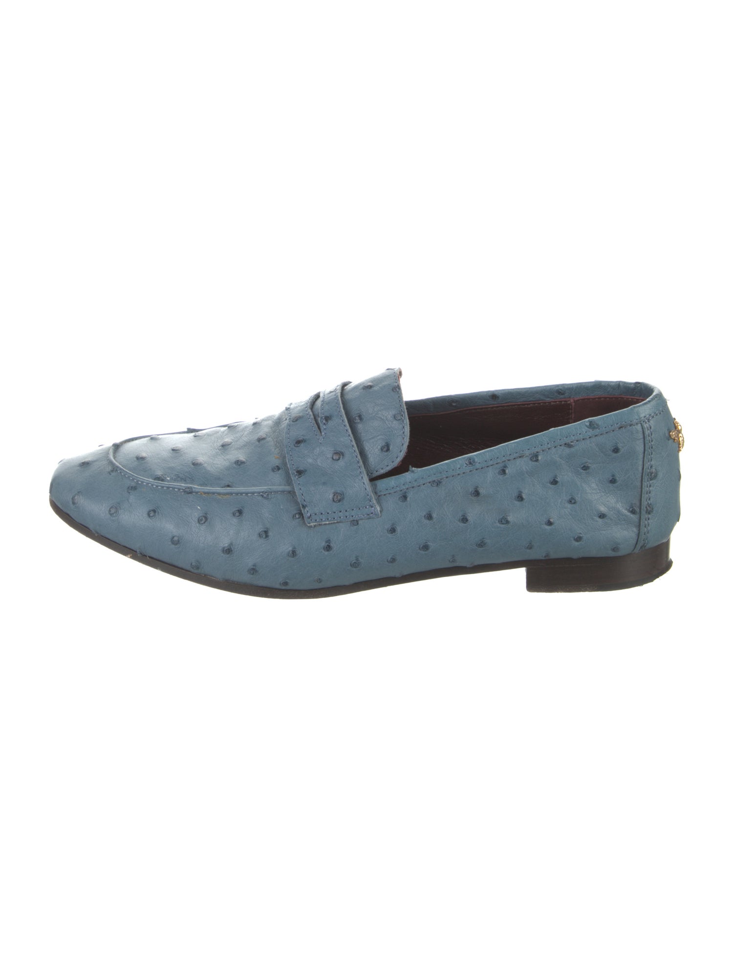 Bougeotte Ostrich Loafers
