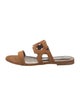 Bougeotte Suede Leather Trim Embellishment Slides