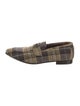 Bougeotte Tweed Printed Loafers