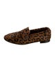 Bougeotte Ponyhair Animal Print Loafers