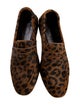 Bougeotte Ponyhair Animal Print Loafers