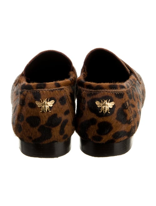 Bougeotte Ponyhair Animal Print Loafers