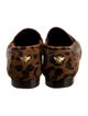 Bougeotte Ponyhair Animal Print Loafers