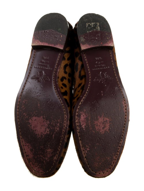Bougeotte Ponyhair Animal Print Loafers