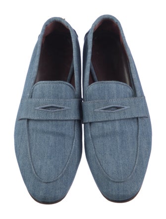Bougeotte Bee Accent Denim Loafers