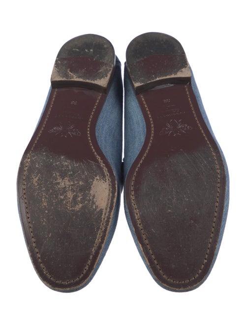 Bougeotte Bee Accent Denim Loafers