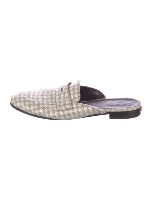 Bougeotte Tweed Pattern Mules