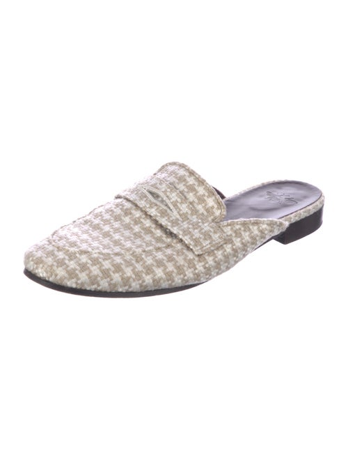 Bougeotte Tweed Pattern Mules