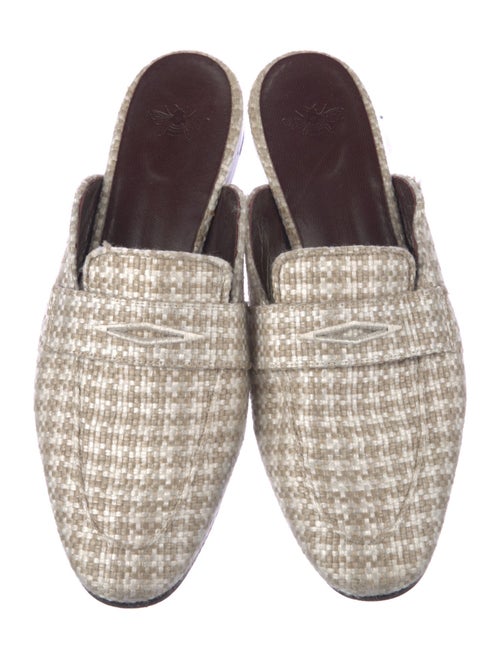Bougeotte Tweed Pattern Mules