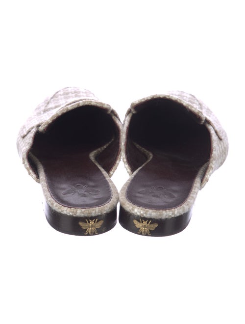 Bougeotte Tweed Pattern Mules
