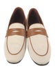 Bougeotte Canvas Colorblock Pattern Loafers