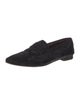 Bougeotte Suede Studded Accents Loafers