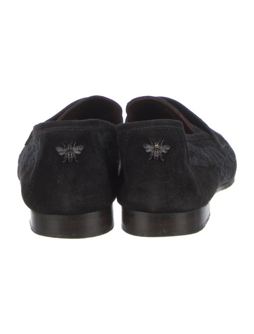 Bougeotte Suede Studded Accents Loafers