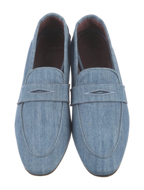 Bougeotte Bee Accent Denim Loafers
