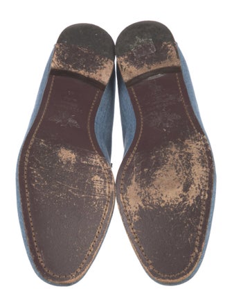 Bougeotte Bee Accent Denim Loafers