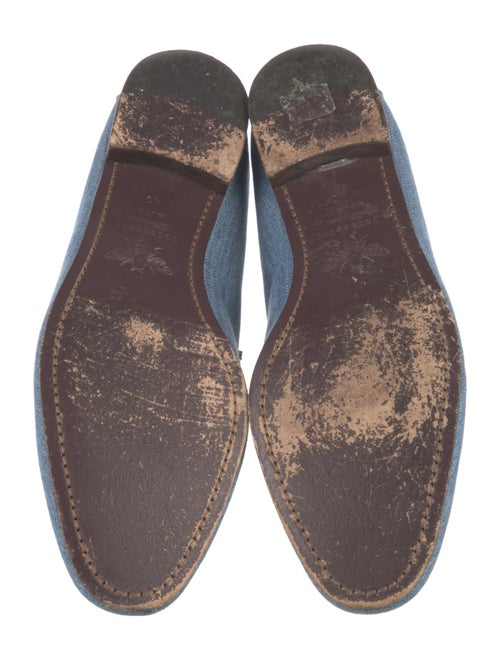 Bougeotte Bee Accent Denim Loafers